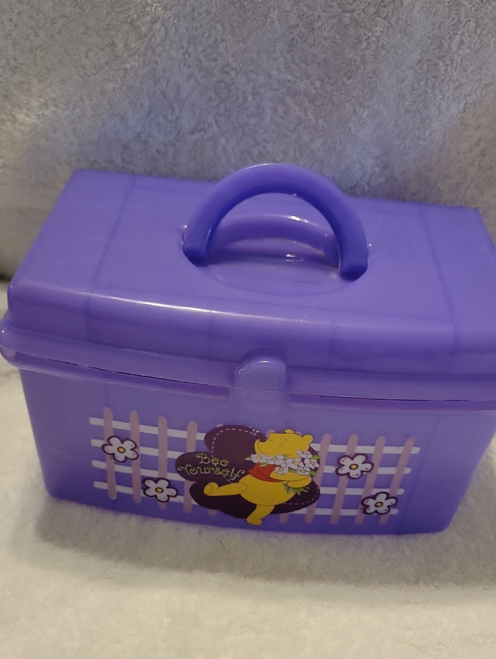 Winnie The Pooh Storage/Make Up Type Box